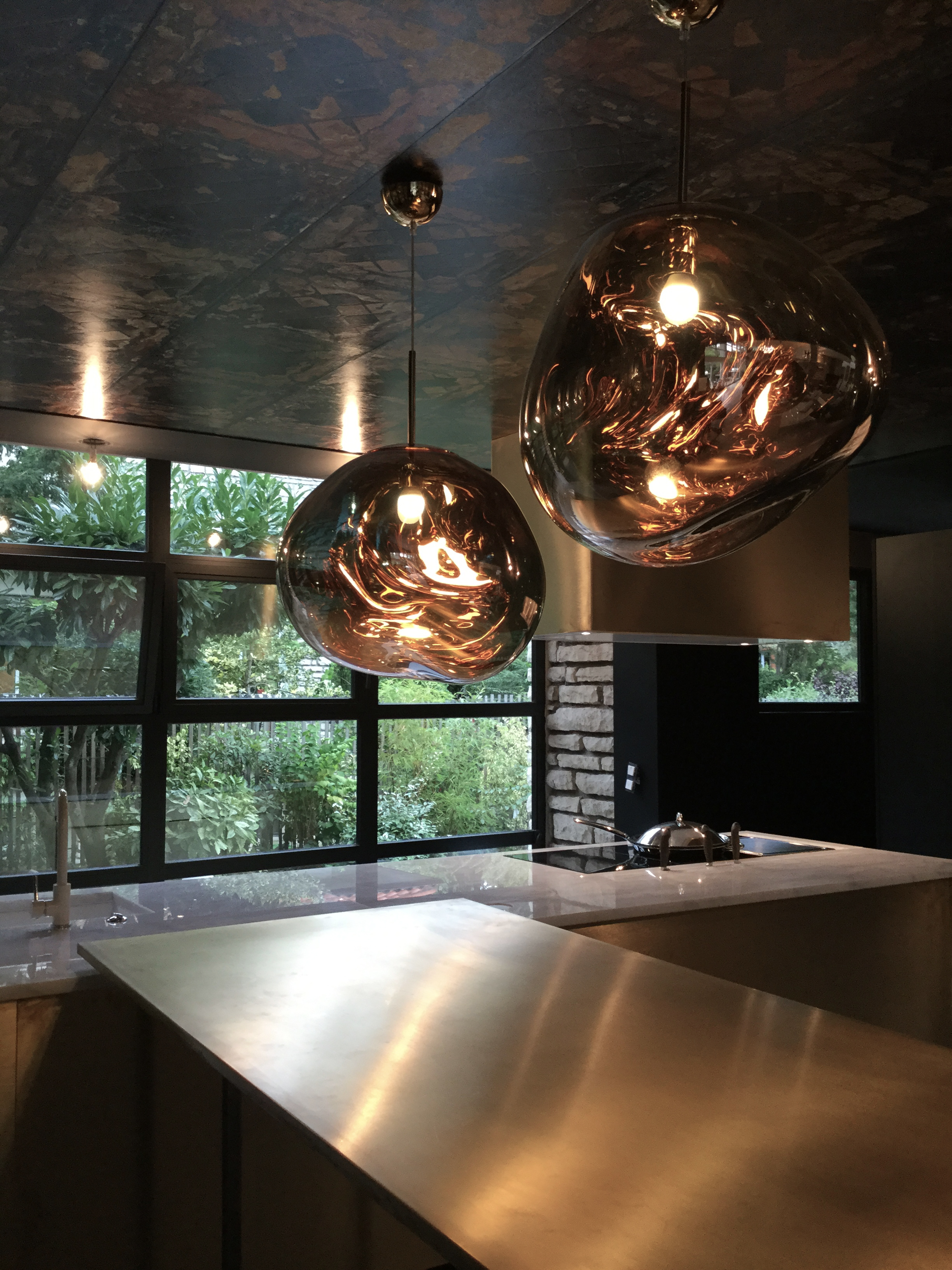 Architecture d’intérieur, décoration et aménagement d'une pièce de réception et sa cuisine, Sceaux, mwell studio 00