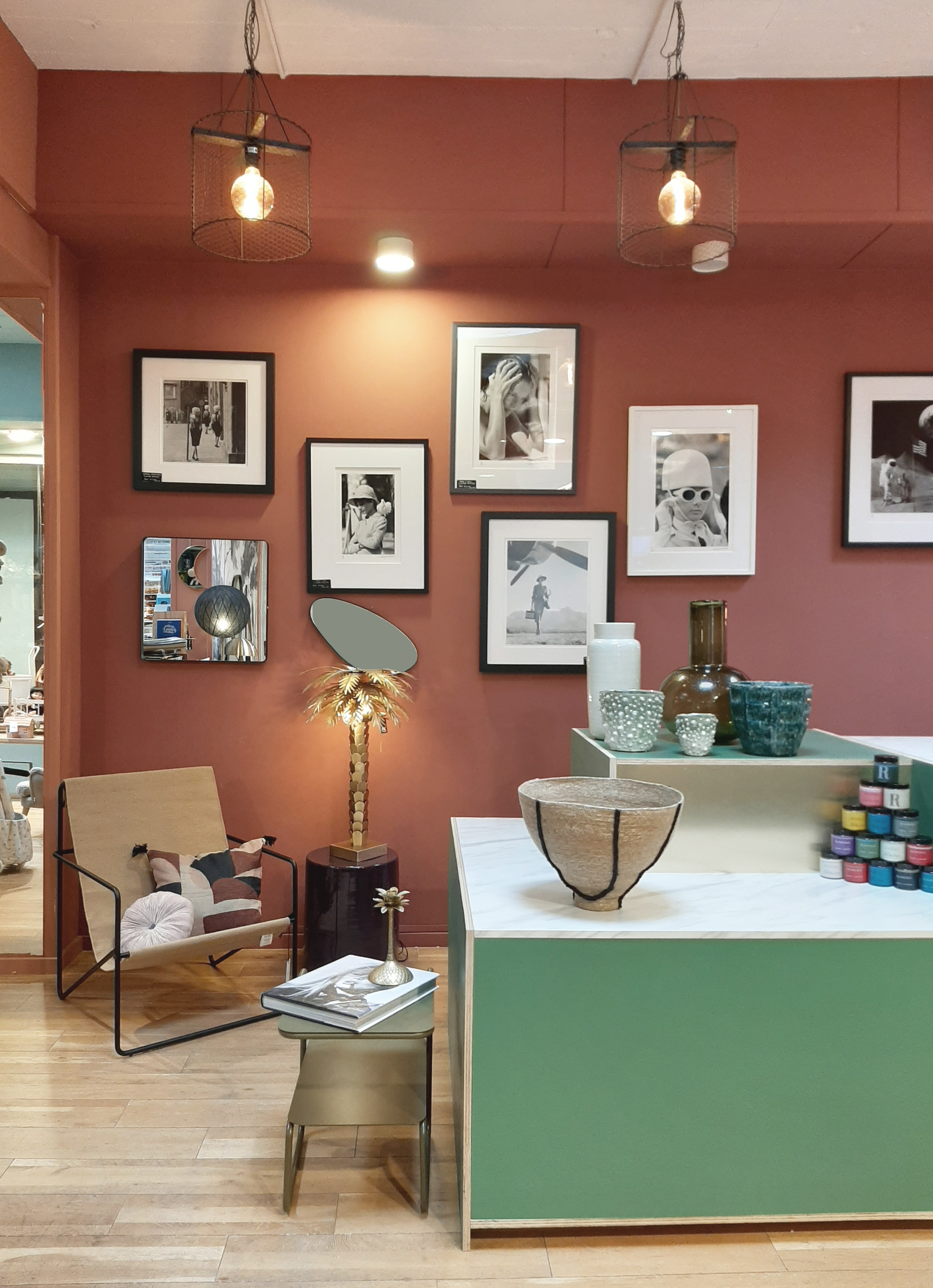 Aménagement et curation du concept-store Le Showroom, Luxembourg, par Mwell Studio, 01